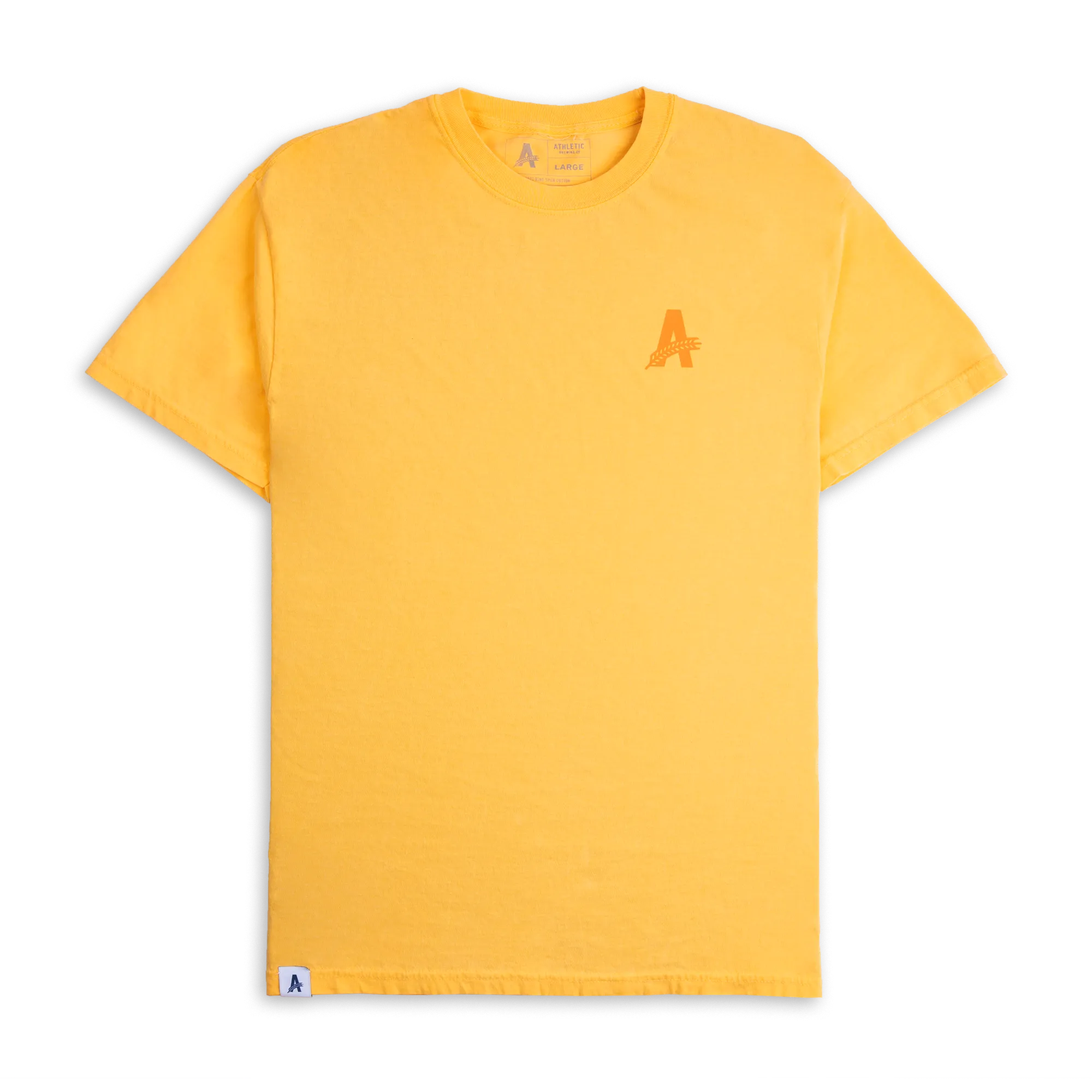 Athletic Brewing Co Logo T-Shirt - Citrus