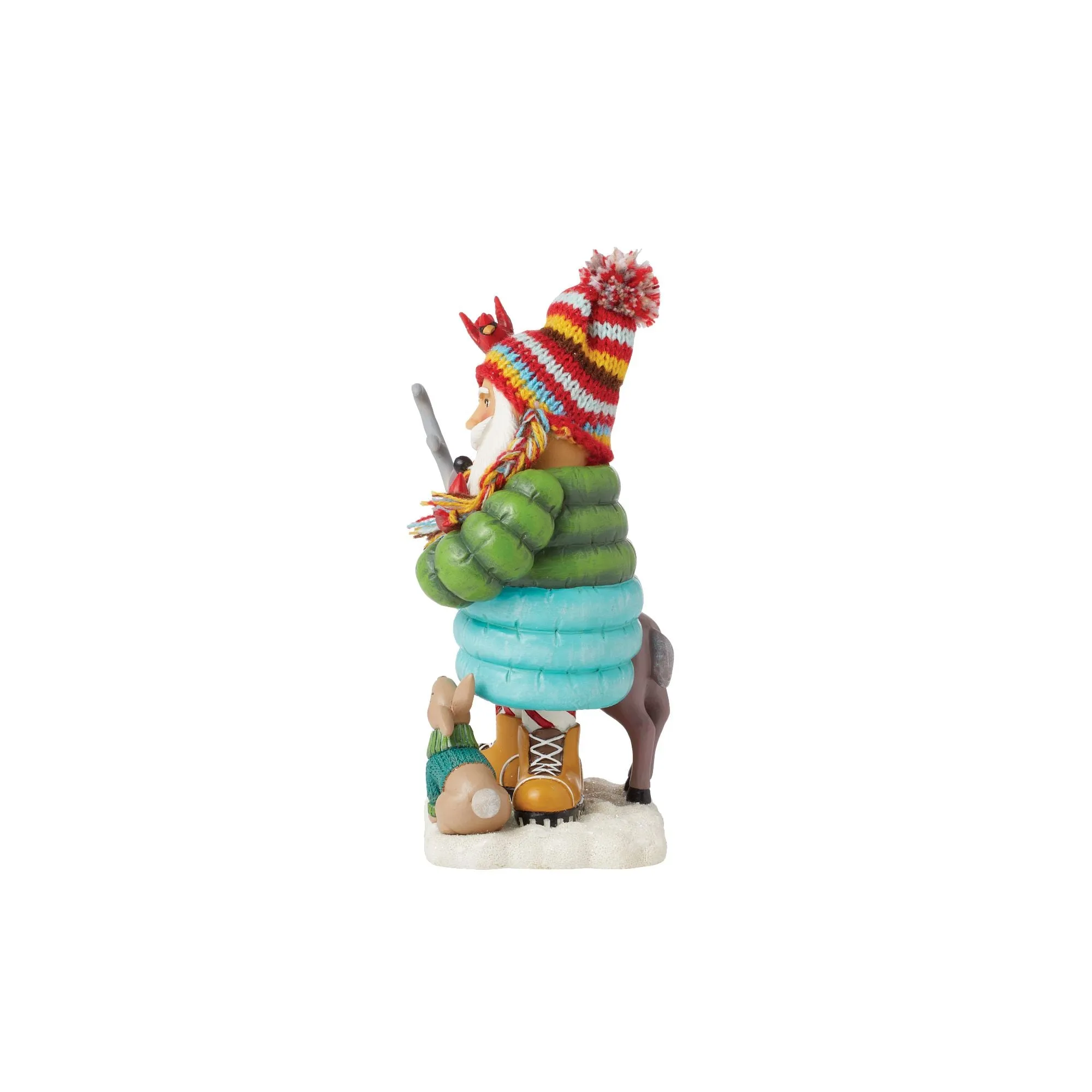 Cozy and Warm Santa Figurine