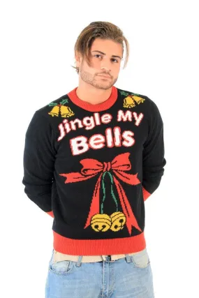 Jingle My Bells Hanging Decoration Tacky Ugly Christmas Xmas Sweater