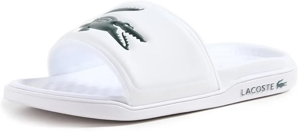 Lacoste Men's Croco Slide Sandal