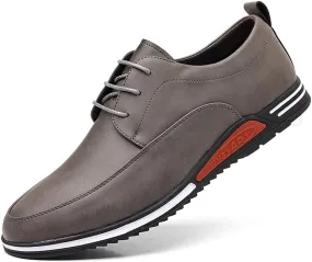 Men's Oxford Shoes Stylish Lace Up Comfortable Casual Walking Business Driving Dress Shoes