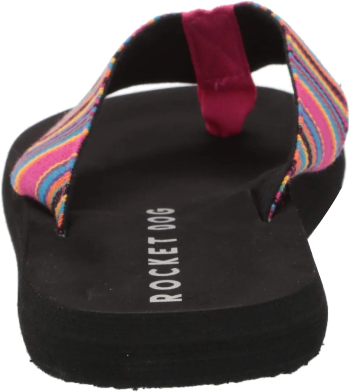 Rocket Dog Women's Adios Aloe Stripe Cotton Flip-Flop