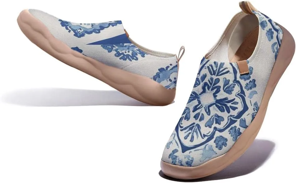 Women's Floral Slip-on Shoes Various Styles Comfortable Lightweight Art Travel Sneakers Casual Floral Fashion Loafers