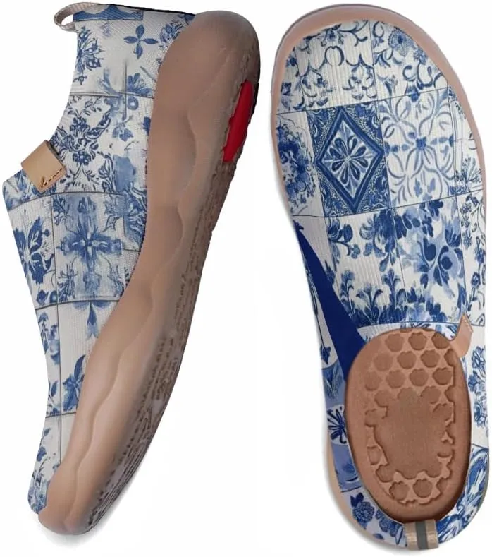 Women's Floral Slip-on Shoes Various Styles Comfortable Lightweight Art Travel Sneakers Casual Floral Fashion Loafers