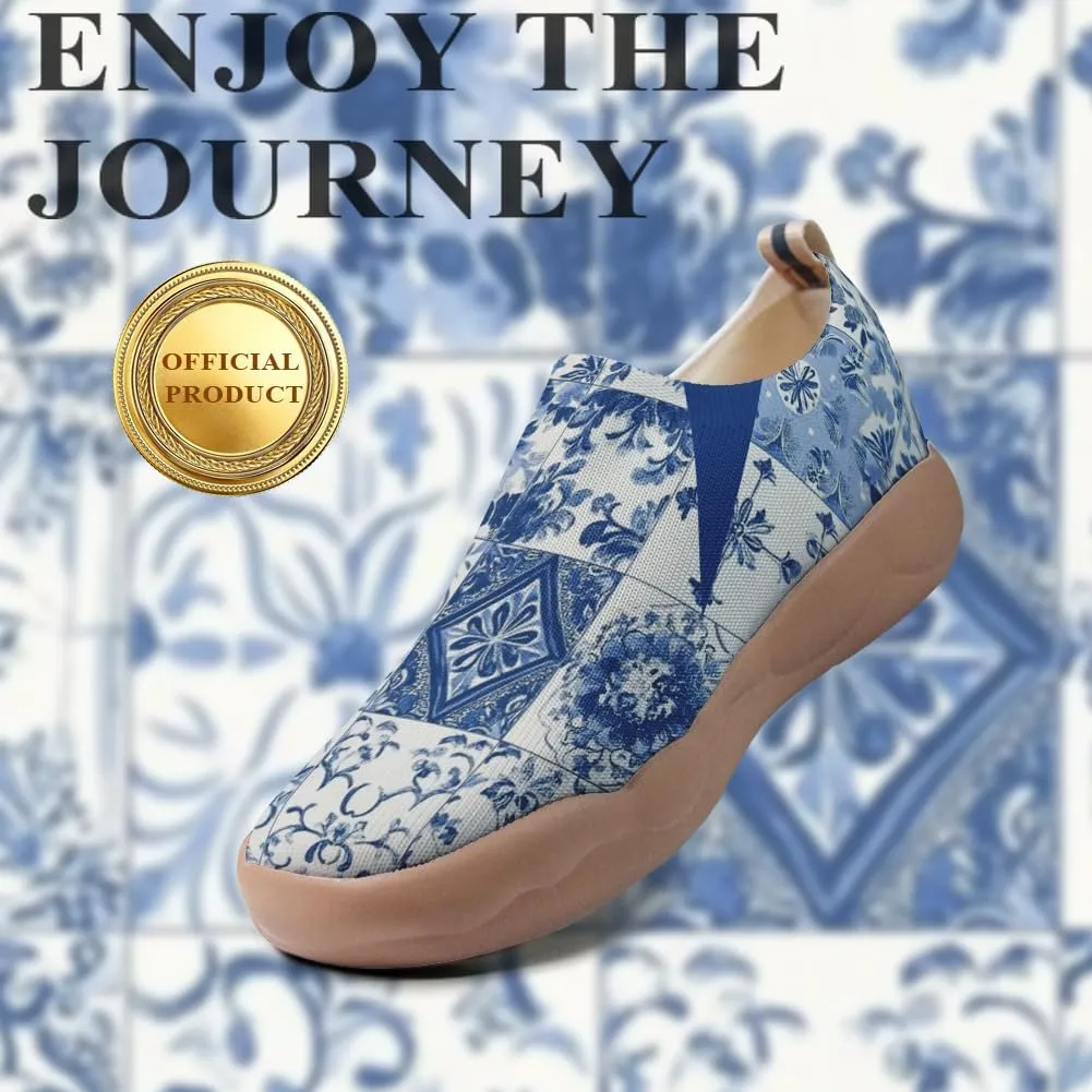 Women's Floral Slip-on Shoes Various Styles Comfortable Lightweight Art Travel Sneakers Casual Floral Fashion Loafers