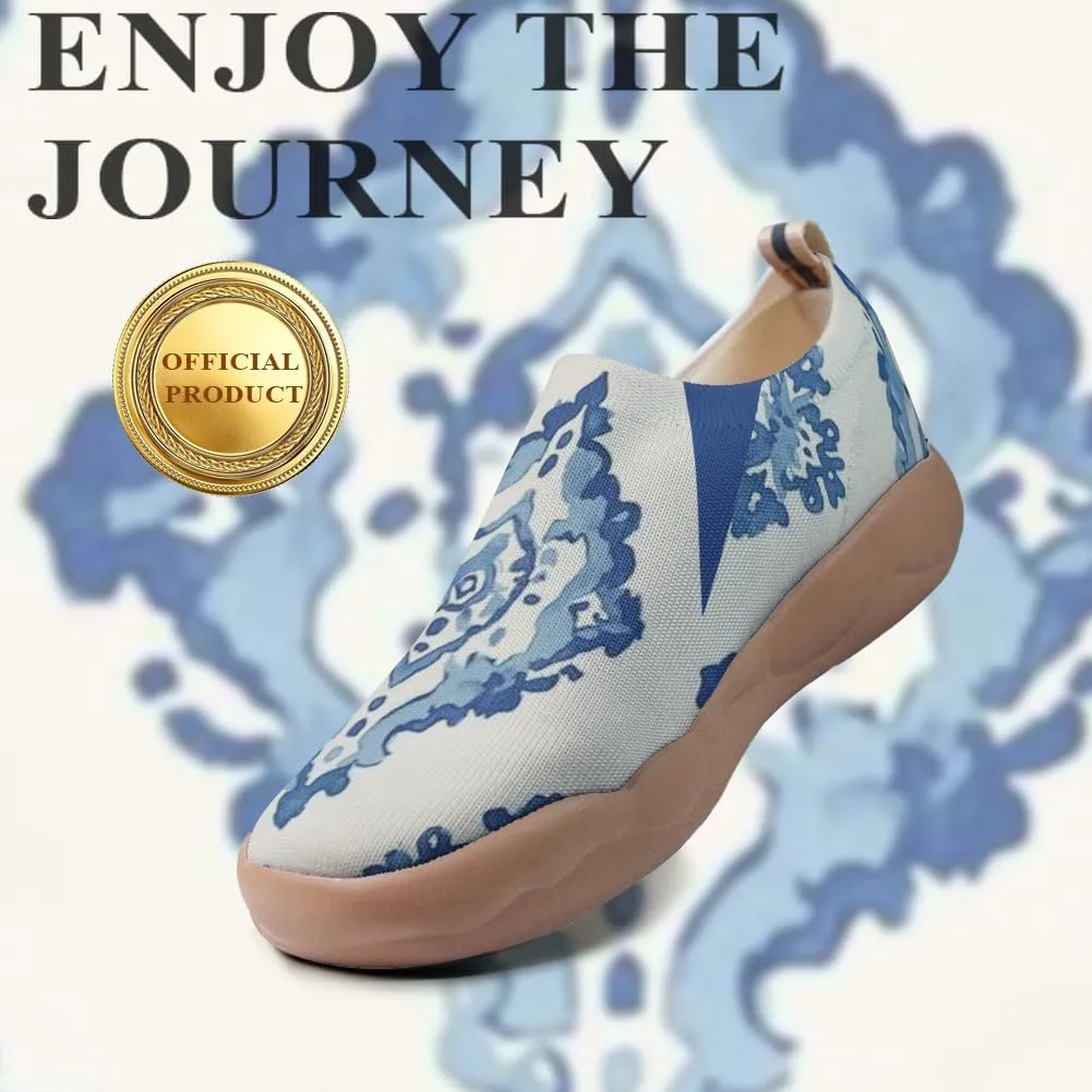 Women's Floral Slip-on Shoes Various Styles Comfortable Lightweight Art Travel Sneakers Casual Floral Fashion Loafers