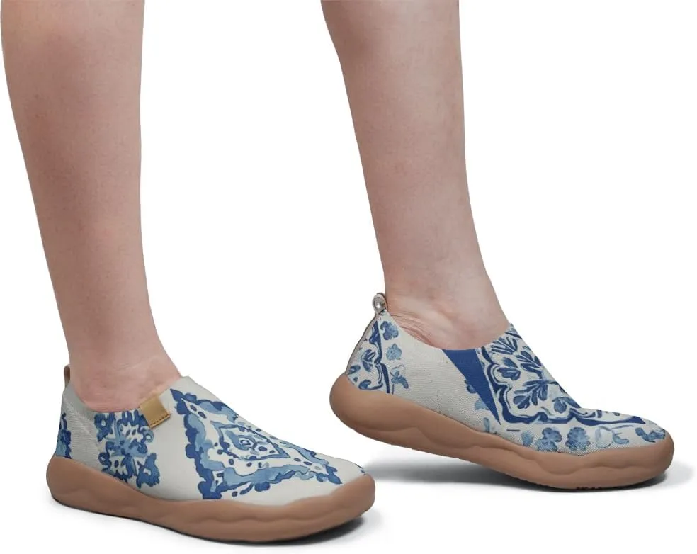 Women's Floral Slip-on Shoes Various Styles Comfortable Lightweight Art Travel Sneakers Casual Floral Fashion Loafers
