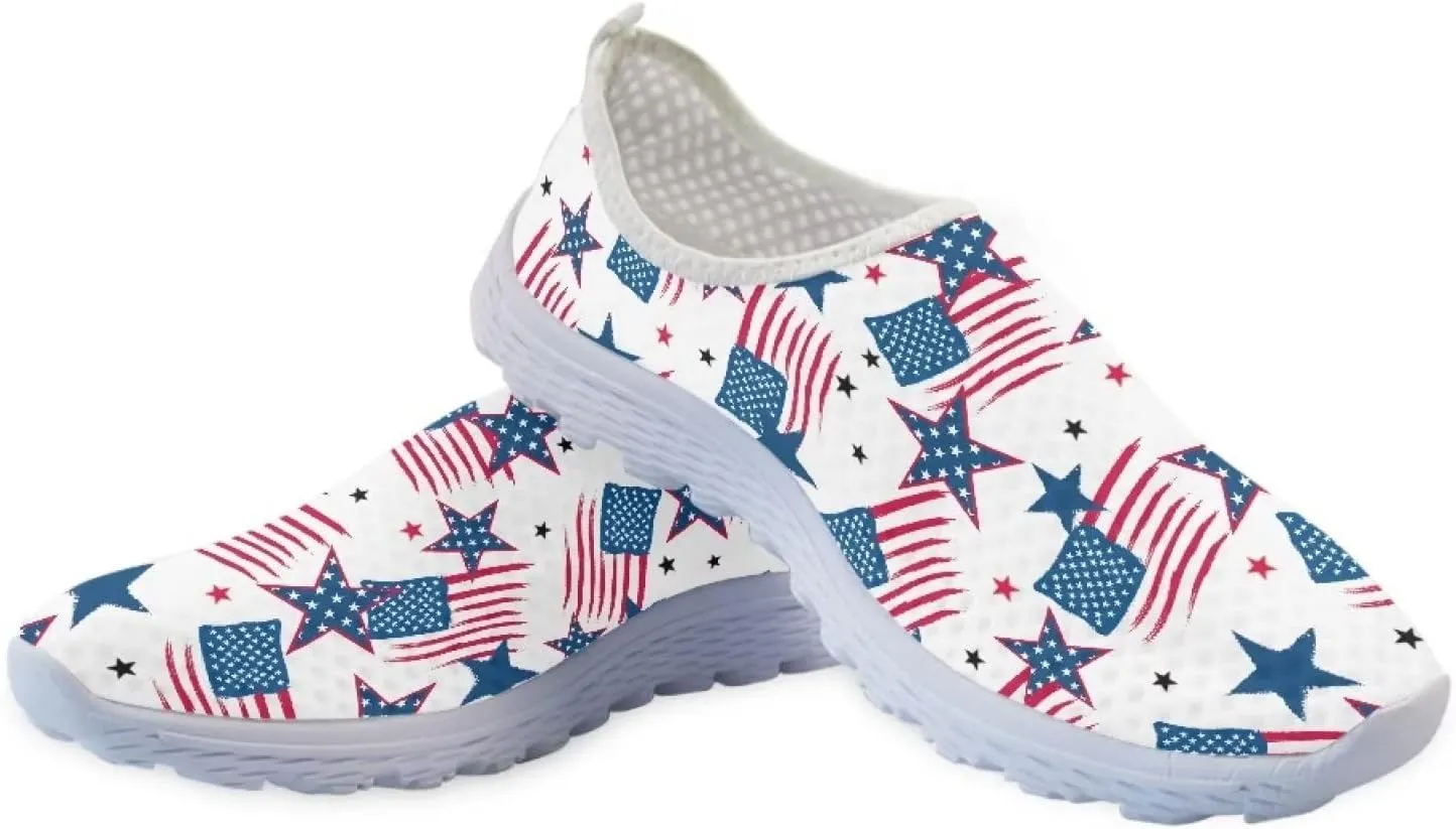 YEXIATODO Trendy Shoes for Womens Slip on Walking Shoes Comfortable Non-Slip
