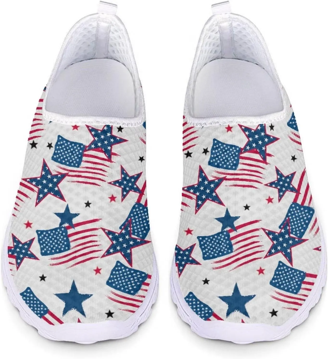 YEXIATODO Trendy Shoes for Womens Slip on Walking Shoes Comfortable Non-Slip