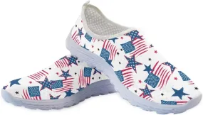 YEXIATODO Trendy Shoes for Womens Slip on Walking Shoes Comfortable Non-Slip